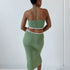 FOR SALE Allura Midi Green - Kameli Boutique